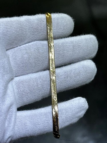 14k gelbgold fischgrät - 14k,