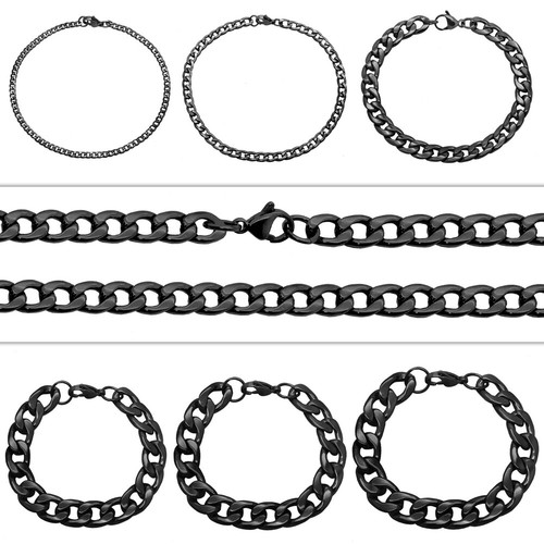 Edelstahl armband 22cm - armband,